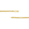 Thumbnail Image 4 of 3.4mm Round Box Chain Necklace in Hollow 14K Gold - 22"