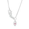 Thumbnail Image 2 of Peoples 100-Year Anniversary 0.50 CT. Certified Canadian Diamond Solitaire Pendant in 14K White Gold (I/I1)