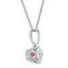 Thumbnail Image 3 of Peoples 100-Year Anniversary 0.50 CT. Certified Canadian Diamond Solitaire Pendant in 14K White Gold (I/I1)