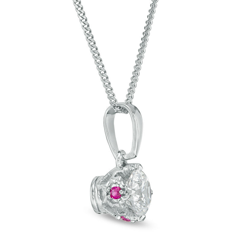 Peoples 100-Year Anniversary 0.50 CT. Certified Canadian Diamond Solitaire Pendant in 14K White Gold (I/I1)