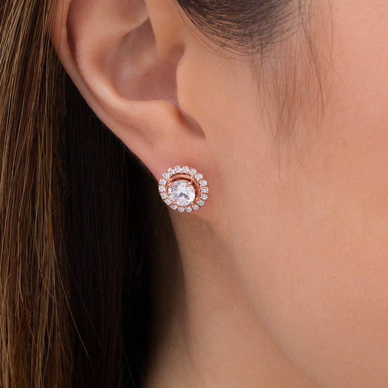 Peoples rose gold earrings 2025