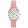Thumbnail Image 0 of Ladies' Citizen Eco-Drive® Chandler Chronograph Rose-Tone Strap Watch with White Dial (Model: FB1443-08A)