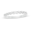 Thumbnail Image 0 of 0.25 CT. T.W. Diamond Double Row Band in 10K White Gold