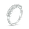 Thumbnail Image 2 of 0.10 CT. T.W. Diamond Art Deco-Style Ring in Sterling Silver