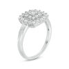 Thumbnail Image 3 of 0.69 CT. T.W. Composite Diamond Cushion Frame Ring in 10K White Gold