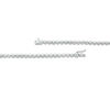 Thumbnail Image 3 of 3.00 CT. T.W. Diamond and Bead Strand Necklace in 10K White Gold