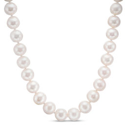 IMPERIAL® 7.0-8.0mm Cultured Freshwater Pearl Strand Necklace with 14K Gold Fish-Hook Clasp
