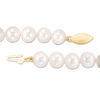 Thumbnail Image 1 of IMPERIAL® 7.0-8.0mm Cultured Freshwater Pearl Strand Necklace with 14K Gold Fish-Hook Clasp