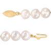 Thumbnail Image 1 of IMPERIAL® 7.0-8.0mm Cultured Freshwater Pearl Strand Bracelet with 14K Gold Fish-Hook Clasp - 7.5"