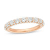 Thumbnail Image 0 of Vera Wang Love Collection 1.20 CT. T.W. Diamond Band in 14K Rose Gold