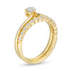 Thumbnail Image 3 of 0.50 CT. T.W. Diamond Chevron Bridal Set in 14K Gold