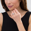 Thumbnail Image 2 of 1.00 CT. T.W. Quad Princess-Cut Diamond Bridal Set in 14K White Gold