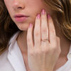 Thumbnail Image 1 of 0.085 CT. T.W. Diamond Vine Wrap Ring in 10K Rose Gold