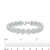 Thumbnail Image 4 of Peoples 100-Year Anniversary 0.25 CT. T.W. Diamond Bracelet in Sterling Silver - 7.25"