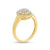 Thumbnail Image 3 of 0.33 CT. T.W. Oval Composite Diamond Ring in 10K Gold