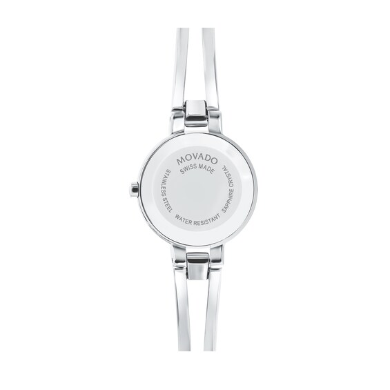 Ladies' Movado Amorosa®Bangle Watch with White Mother-of-Pearl Dial (Model: 0607357)