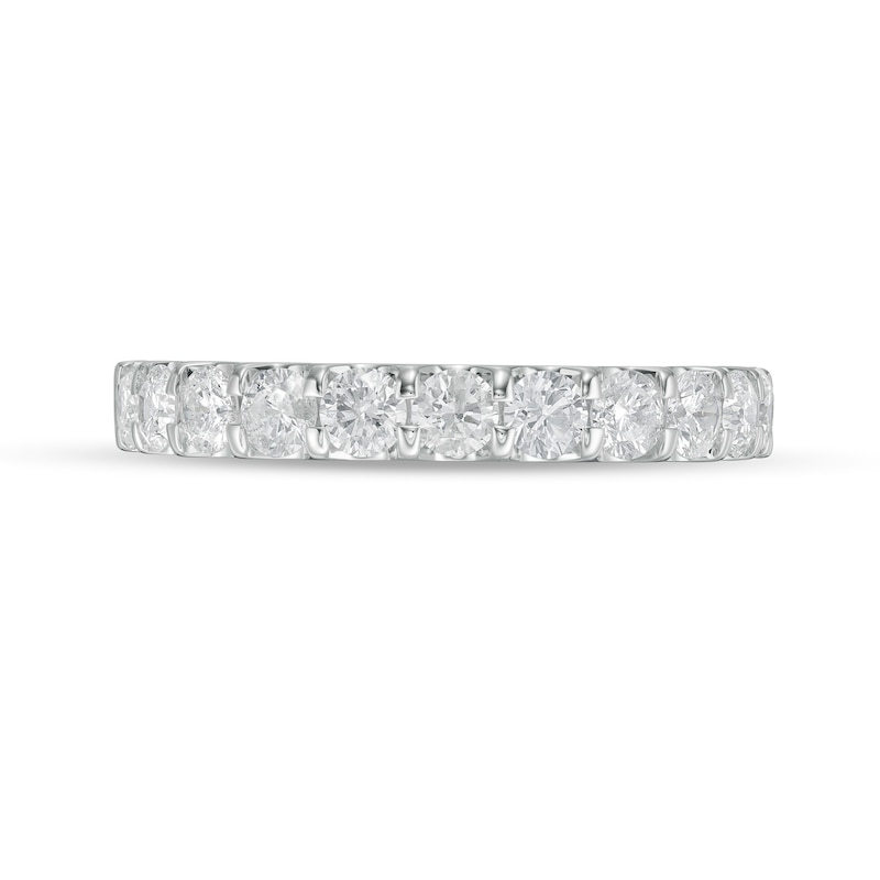 1.00 CT. T.W. Certified Diamond Band in 14K White Gold (I/SI2)