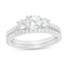 Thumbnail Image 0 of 1.50 CT. T.W. Diamond Past Present Future® Bridal Set in 14K White Gold