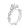 Thumbnail Image 3 of 1.50 CT. T.W. Diamond Past Present Future® Bridal Set in 14K White Gold