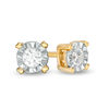 Thumbnail Image 0 of 0.18 CT. T.W. Diamond Solitaire Stud Earrings in 10K Gold