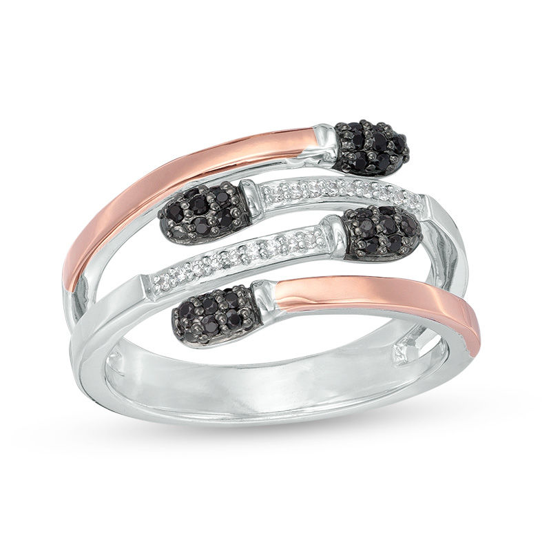 Black diamond wrap ring discount