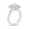 Thumbnail Image 1 of Vera Wang Love Collection 1.69 CT. T.W. Certified Princess-Cut Diamond Frame Engagement Ring in 14K White Gold (I/SI2)