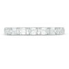 Thumbnail Image 2 of Vera Wang Love Collection 0.69 CT. T.W. Certified Emerald-Cut Diamond Band in 14K White Gold (I/SI2)