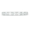 Vera Wang Love Collection 0.69 CT. T.W. Certified Emerald-Cut Diamond Band in 14K White Gold (I/SI2)