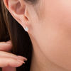 Thumbnail Image 1 of Peoples 100-Year Anniversary 0.50 CT. T.W. Certified Canadian Diamond Earrings in 14K Rose Gold (I/I2)