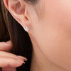 Peoples 100-Year Anniversary CT. T.W. Certified Canadian Diamond Earrings in 14K Rose Gold (I/I2