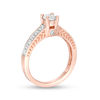 Thumbnail Image 3 of 0.58 CT. T.W. Diamond Art Deco Engagement Ring in 10K Rose Gold
