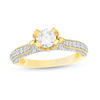 Thumbnail Image 0 of 1.45 CT. T.W. Diamond Art Deco Engagement Ring in 14K Gold