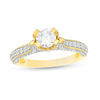Thumbnail Image 1 of 1.45 CT. T.W. Diamond Art Deco Engagement Ring in 14K Gold