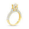 Thumbnail Image 2 of 1.45 CT. T.W. Diamond Art Deco Engagement Ring in 14K Gold