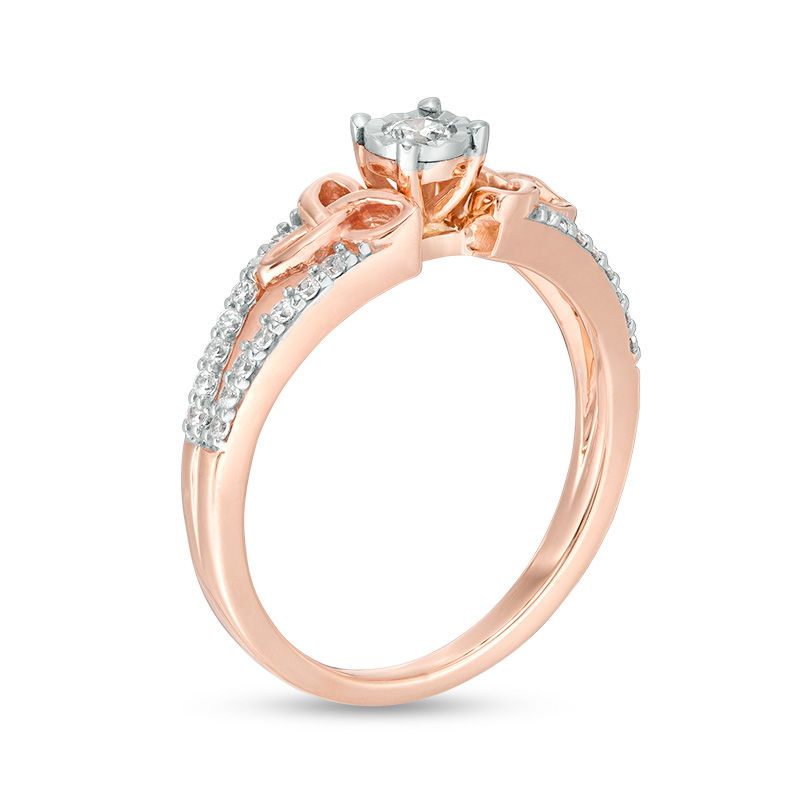 Celtic engagement rings rose gold shop