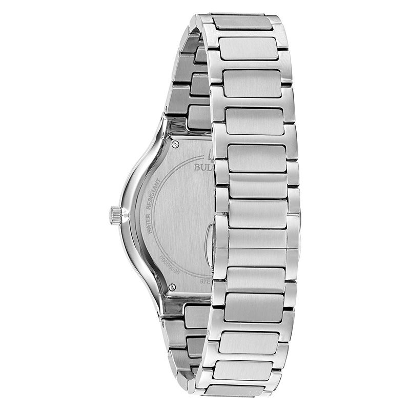 Men's Bulova Futuro Millenia Diamond Accent Watch with Black Dial (Model: 96E117)