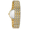 Thumbnail Image 1 of Ladies' Bulova Phantom Crystal Accent Gold-Tone Watch with Silver-Tone Dial (Model: 98L263)