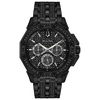 Men's Bulova Octava Crystal Accent Black IP Chronograph Watch (Model: 98C134)