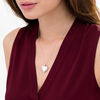 Thumbnail Image 2 of Diamond Accent Double Heart Locket in Sterling Silver