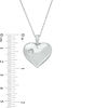 Thumbnail Image 3 of Diamond Accent Double Heart Locket in Sterling Silver