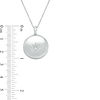 Thumbnail Image 3 of Diamond Accent Sunburst Locket in Sterling Silver