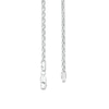 Thumbnail Image 3 of 3.5mm Diamond-Cut Wheat Chain Necklace in Solid Sterling Silver  - 22"