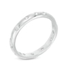 Thumbnail Image 3 of 0.18 CT. T.W. Diamond Scattered Wedding Band in Platinum