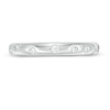 Thumbnail Image 4 of 0.18 CT. T.W. Diamond Scattered Wedding Band in Platinum