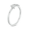 Thumbnail Image 3 of Diamond Accent Dolphin Stackable Ring in Sterling Silver