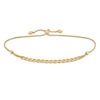 Thumbnail Image 1 of 3.6mm Curb Chain Bolo Bracelet in 14K Gold - 9.25"