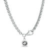 Thumbnail Image 1 of EFFY™ Collection Men's Grid Pattern and Rope Accent Anchor Pendant in Sterling Silver - 22"