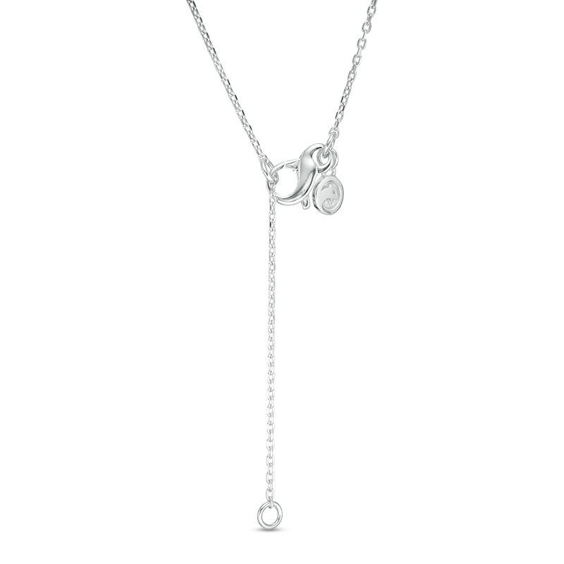 Main Image 2 of EFFY™ Collection Men's North Star Charm and Cut-Out Diamond-Shaped Pendant in Sterling Silver and 18K Gold Plate - 22"