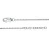 Thumbnail Image 2 of Diamond Accent Arrow Anklet in Sterling Silver - 10"