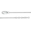 Diamond Accent Arrow Anklet in Sterling Silver - 10"